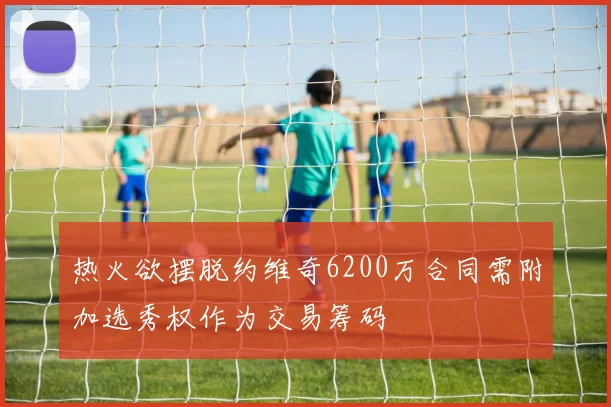 热火欲摆脱约维奇6200万合同需附加选秀权作为交易筹码